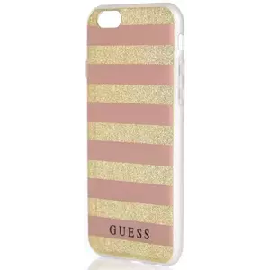 Tok Guess iPhone 6/6S pink hardcase Ethnic Chic Stripes 3D (GUHCP6STGPI) kép