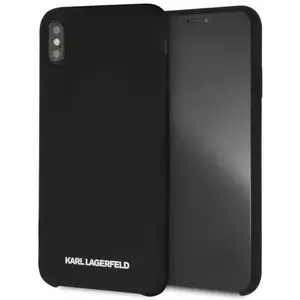 Tok Karl Lagerfeld iPhone Xs Max hardcase black Silicone (KLHCI65SLBKS) kép