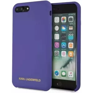 Tok Karl Lagerfeld iPhone 7/8 Plus hardcase purple Silicone (KLHCI8LSLVOG) kép