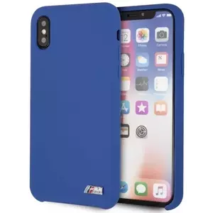 Tok BMW iPhone X/Xs Navy Blue Silicone M Collection (BMHCPXMSILNA) kép