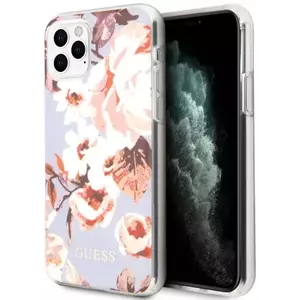 Tok Guess iPhone 11 Pro Max Lilac N°2 Flower Collection (GUHCN65IMLFL02) kép