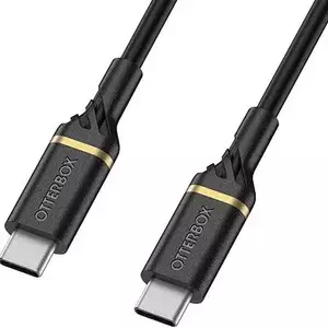 Kábel OtterBox 2m USB-C to USB-C Fast Charge Cable, Black (78-52670) kép