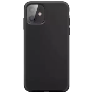 Tok XQISIT Silicone case Anti Bac for iPhone 12 mini black (42309) kép