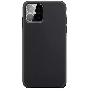 Tok XQISIT Silicone case Anti Bac for iPhone 12 Pro Max black (42312) kép
