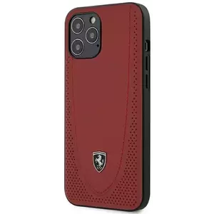Tok Ferrari FEOGOHCP12LRE iPhone 12 Pro Max 6, 7" red hardcase Off Track Perforated (FEOGOHCP12LRE) kép