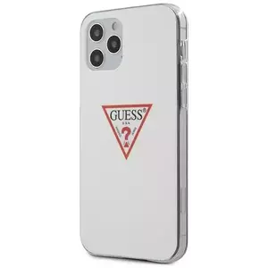 Tok Guess GUHCP12MPCUCTLWH iPhone 12/12 Pro 6, 1" white hardcase Triangle Collection (GUHCP12MPCUCTLWH) kép