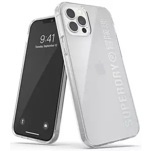 Tok SuperDry Snap iPhone 12/12 Pro Clear Case silver 42591 (42591) kép