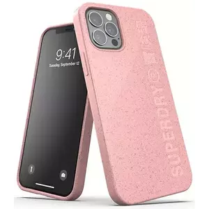 Tok SuperDry Snap iPhone 12/12 Pro Compostable Case pink 42621 (42621) kép
