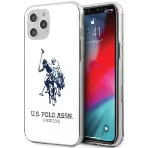 Tok US Polo USHCP12LTPUHRWH iPhone 12 Pro Max 6, 7" white Shiny Big Logo (USHCP12LTPUHRWH) kép