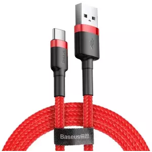 Kábel Baseus Cafule USB-C Cable 2A 3m (Red) kép