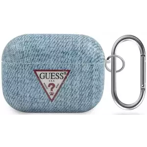 Tok Guess AirPods Pro Cover Light blue Jeans Collection (GUACAPTPUJULLB) kép