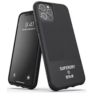 Tok SuperDry Moulded Canvas iPhone 11 Pro Ma x Case Black (41550) kép