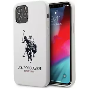 Tok US Polo iPhone 12 Pro Max 6, 7" White Silicone Collection (USHCP12LSLHRWH) kép