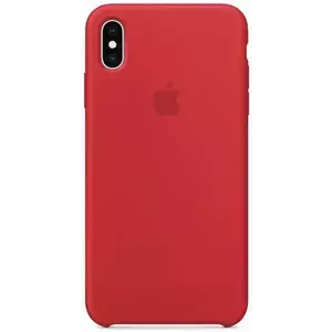 Tok Apple iPhone XS Max Silicone Case - RED (MRWH2ZM/A) kép