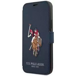 Tok US Polo USFLBKP12MPUGFLNV iPhone 12/12 Pro 6, 1" book Polo Embroidery Collection (USFLBKP12MPUGFLNV) kép
