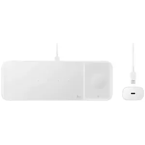Samsung Inductive Wireless Charger Trio 9W White (EP-P6300TWEGEU) kép