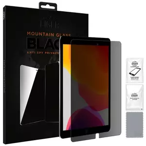 TEMPERED KIJELZŐVÉDŐ FÓLIA Eiger Mountain Black Anti Spy Privacy Glass Screen Protector for Apple iPad 10.2 (2019) & (2020) (EGMSP00124) kép