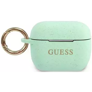 Tok Guess GUACAPSILGLGN AirPods Pro cover green Silicone Glitter (GUACAPSILGLGN) kép