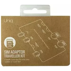 UNIQ Sim Adapter Traveller Kit 7in1 organizer (UNIQ-TRLKIT-7IN1) kép