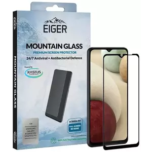 TEMPERED KIJELZŐVÉDŐ FÓLIA Eiger 3D GLASS Full Screen Tempered Glass Screen Protector for Samsung Galaxy A12/A32 (EGSP00720) kép