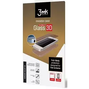 TEMPERED KIJELZŐVÉDŐ FÓLIA 3MK FlexibleGlass 3D iPhone 8 Plus Hybrid Glass + Foil kép