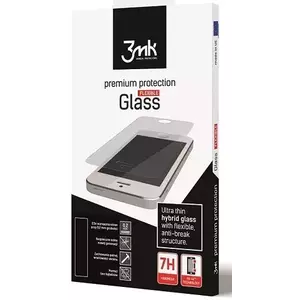 TEMPERED KIJELZŐVÉDŐ FÓLIA 3MK FlexibleGlass Huawei P40 Lite E Hybrid Glass kép