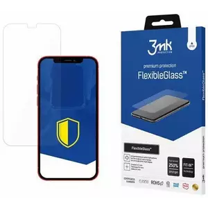 TEMPERED KIJELZŐVÉDŐ FÓLIA 3MK FlexibleGlass iPhone 12 Mini 5, 4" Hybrid Glass kép