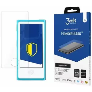 TEMPERED KIJELZŐVÉDŐ FÓLIA 3MK FlexibleGlass iPod Nano 7gen Hybrid Glass kép