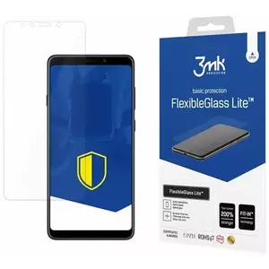TEMPERED KIJELZŐVÉDŐ FÓLIA 3MK FlexibleGlass Samsung A920 A9 2018 Hybrid Glass kép