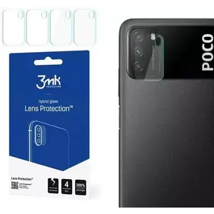TEMPERED KIJELZŐVÉDŐ FÓLIA 3MK Lens Protect Xiaomi Poco M3 Camera lens protection 4 pcs (5903108336246) kép
