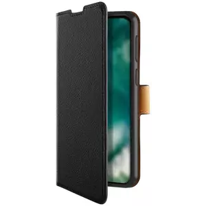 Tok XQISIT Slim Wallet Selection Anti Bac for Galaxy A42 5G black (44089) kép