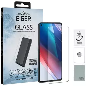 TEMPERED KIJELZŐVÉDŐ FÓLIA Eiger GLASS Screen Protector for Oppo Find X3 Lite (EGSP00742) kép