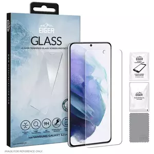TEMPERED KIJELZŐVÉDŐ FÓLIA Eiger GLASS Screen Protector for Samsung Galaxy S21+ (EGSP00741) kép
