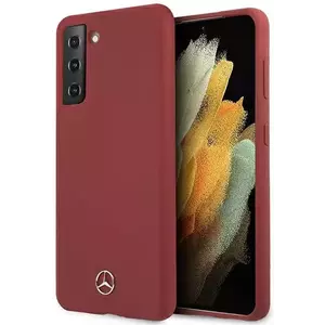 Tok Mercedes MEHCS21MSILRE S21+ G996 red hardcase Silicone Line (MEHCS21MSILRE) kép