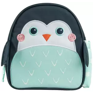 Planet Buddies Penguin Backpack lunch bag black/blue (44591) kép
