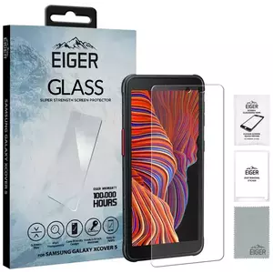 TEMPERED KIJELZŐVÉDŐ FÓLIA Eiger GLASS Screen Protector for Samsung Galaxy Xcover 5 (EGSP00755) kép