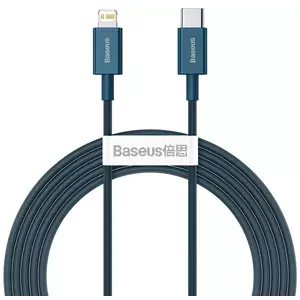 Kábel Baseus Superior Series Cable USB-C to iP, 20W, PD, 2m (blue) kép