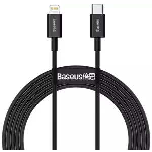 Kábel Baseus Superior Series Cable USB-C to iP, 20W, PD, 2m (black) kép