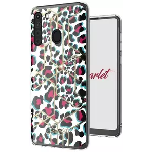 Tok Ghostek Stylish Phone Case - Pink Leopard Galaxy A21 kép