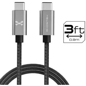 Kábel Ghostek USB-C to USB-C - Durable Graded Charging Cables - 0, 9 m kép