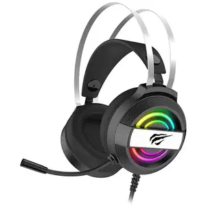 Fejhallgató Havit Gaming headphones GAMENOTE H2026d RGB USB+3.5mm kép