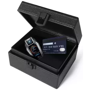 Tok CAGE FARADAYA TECH-PROTECT V3 KEYLESS RFID SIGNAL BLOCKER BOX CROSS BLACK (6216990211423) kép