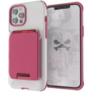 Tok Ghostek Exec4 Pink Leather Flip Wallet Case for Apple iPhone 12 Pro Max kép