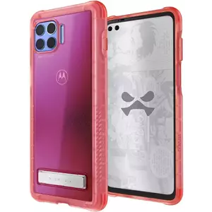 Tok Ghostek Covert4 Pink Ultra-Thin Clear Case for Moto One 5G kép