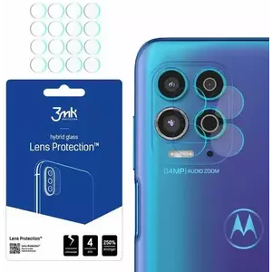 TEMPERED KIJELZŐVÉDŐ FÓLIA 3MK Lens Protect Motorola Moto G100 5G Camera lens protection 4 pcs kép