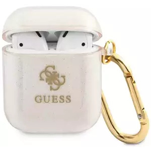 Guess GUA2UCG4GD AirPods cover gold Glitter Collection (GUA2UCG4GD) kép