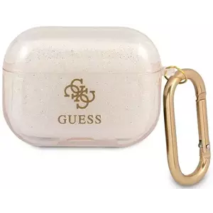 Guess GUAPUCG4GD AirPods Pro cover gold Glitter Collection (GUAPUCG4GD) kép