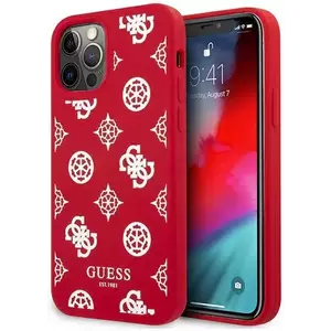 Tok Guess GUHCP12LLSPEWRE iPhone 12 Pro Max 6, 7" red hard case Peony Collection (GUHCP12LLSPEWRE) kép