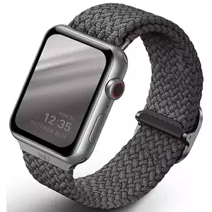 Óraszíj UNIQ strap Aspen Apple Watch 40/38mm Braided granite grey (UNIQ-40MM-ASPGRY) kép