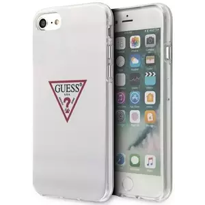 Tok Guess GUHCI8PCUCTLWH iPhone 7/8/SE 2020 white hardcase Triangle Collection (GUHCI8PCUCTLWH) kép